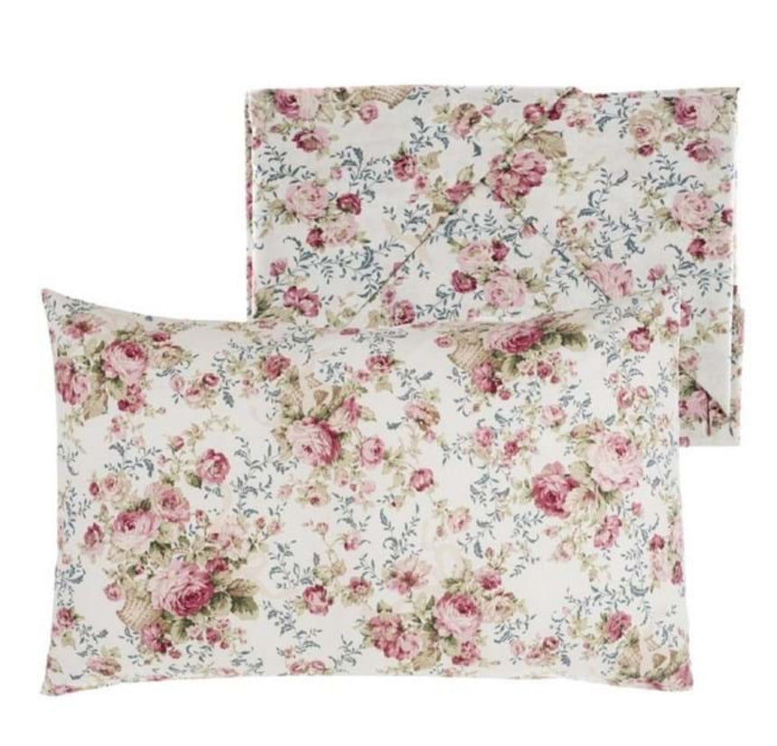 Lenzuola Rose Blanc